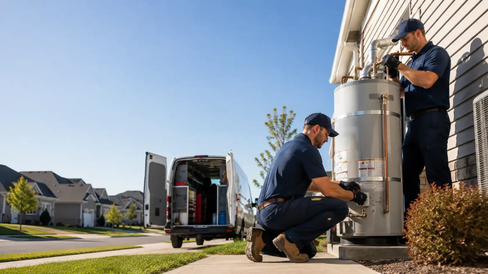 Water Heater Installation in Amherst, WI